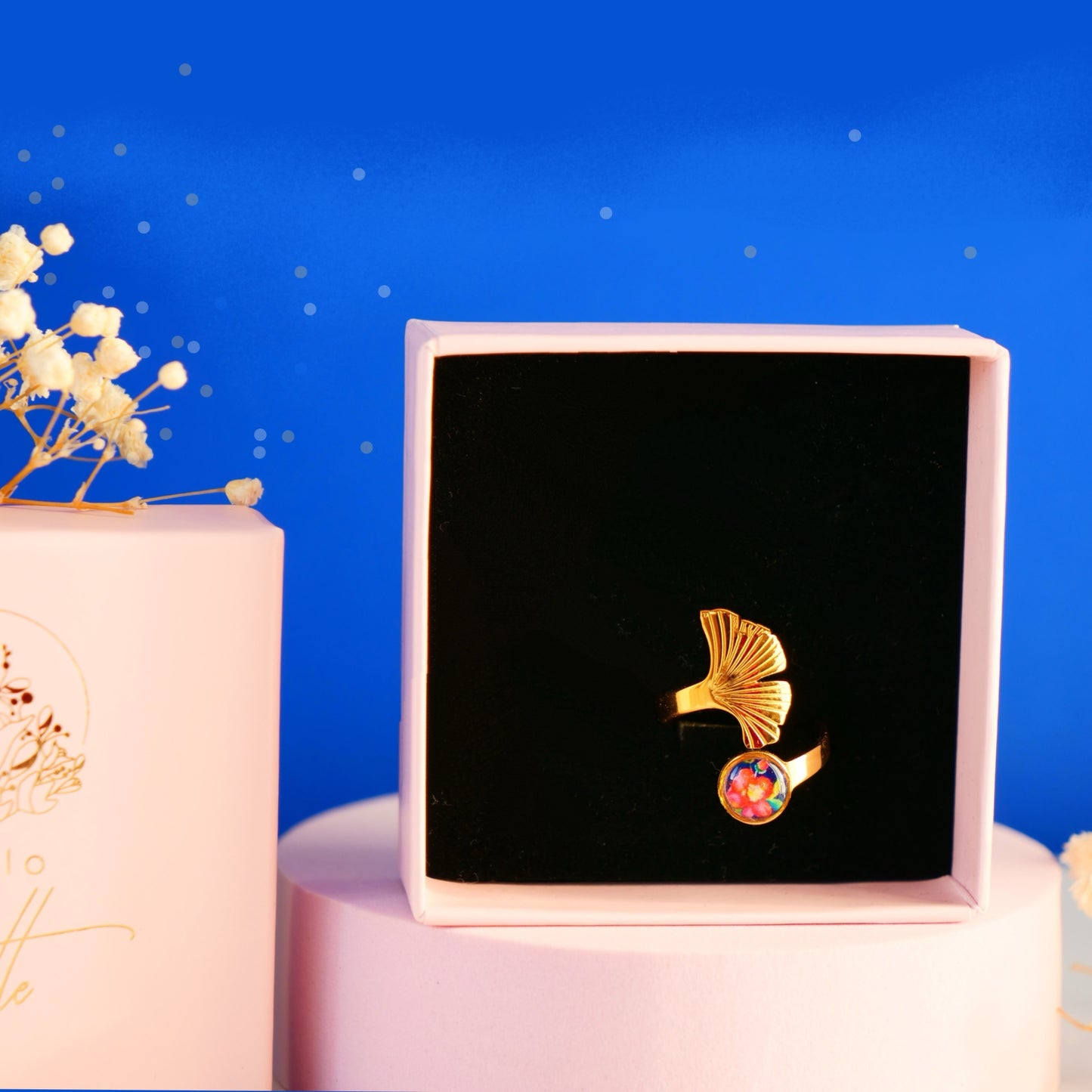 Bague Gingko