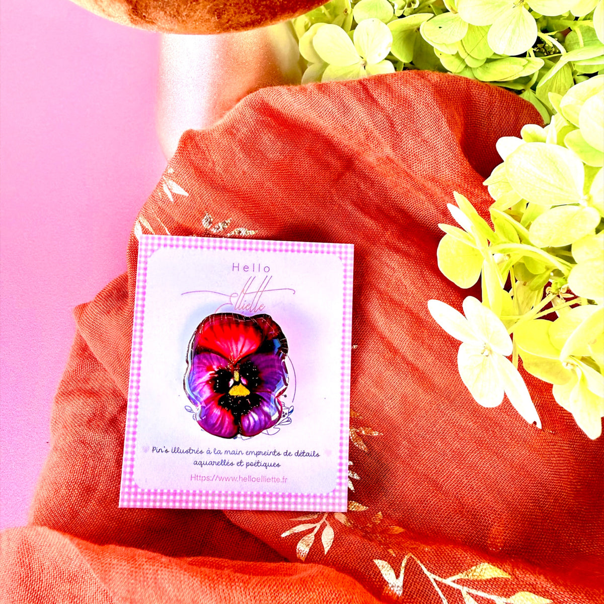 Pin's / Broche La Pensée