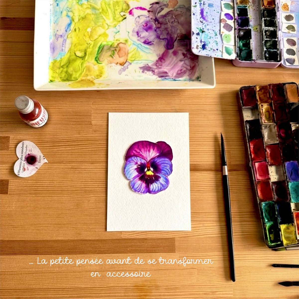Pin's / Broche La Pensée