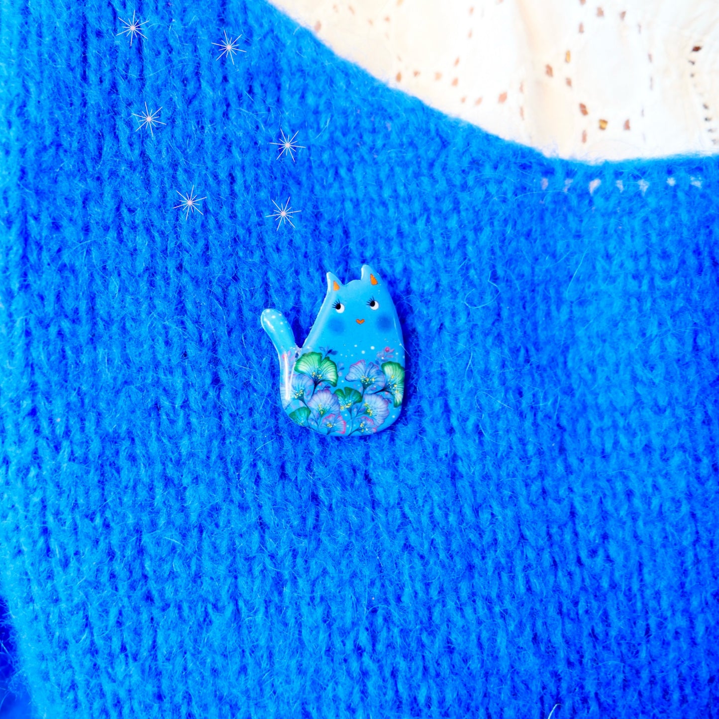 Pins chat en aquarelle